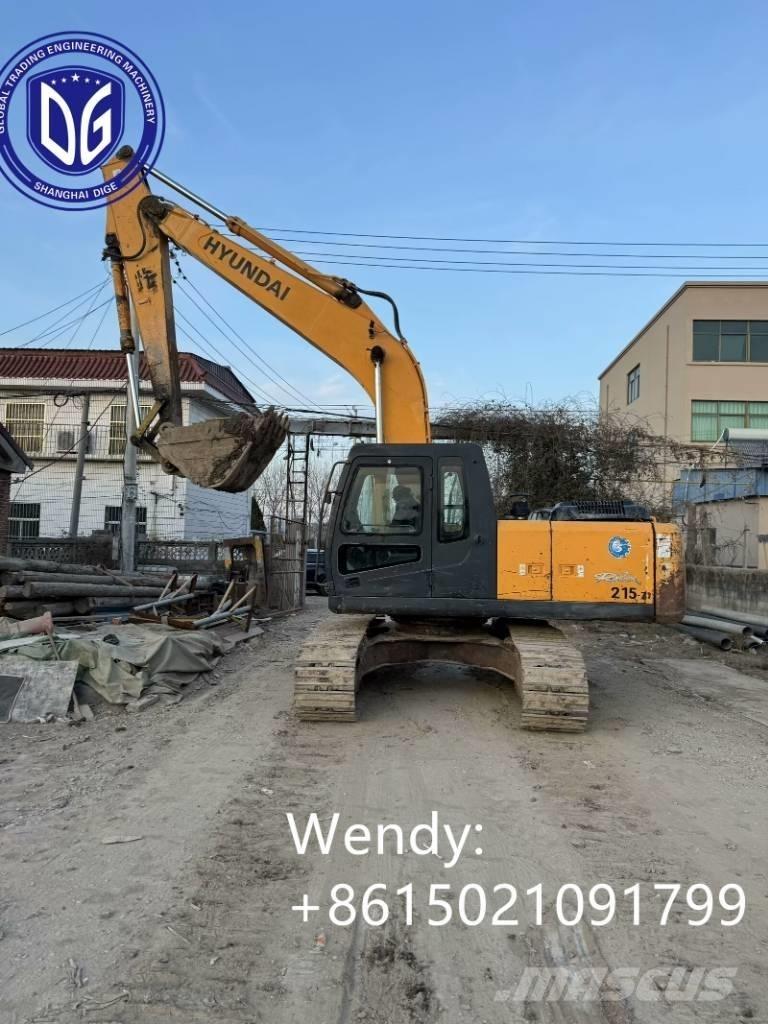Hyundai 215VS حفارات زحافة