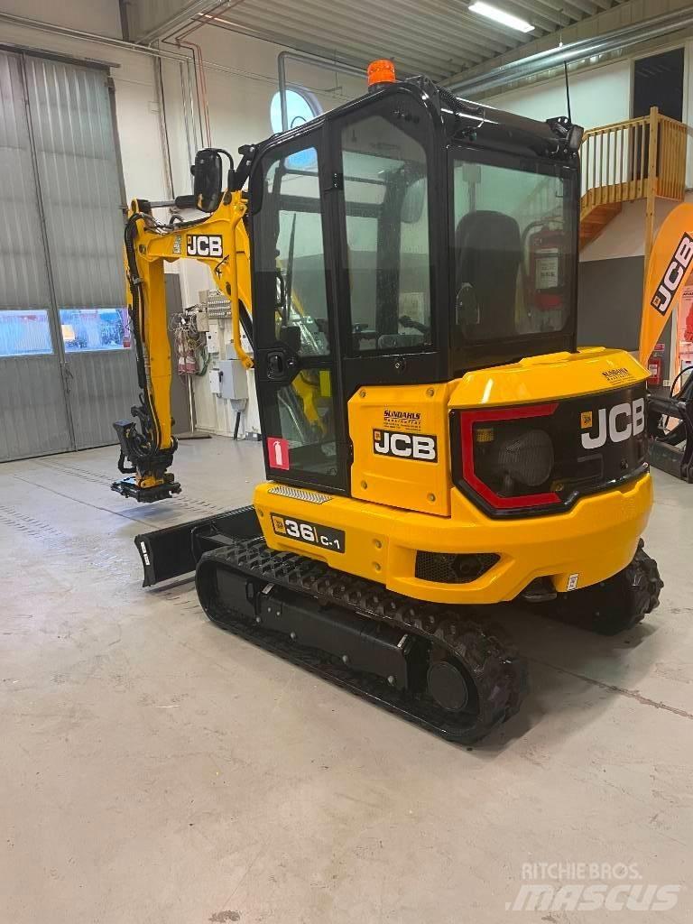 JCB 36 C-1 حفارات صغيرة أقل من 7 طن (حفارات صغيرة)