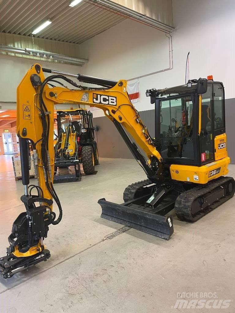 JCB 36 C-1 حفارات صغيرة أقل من 7 طن (حفارات صغيرة)