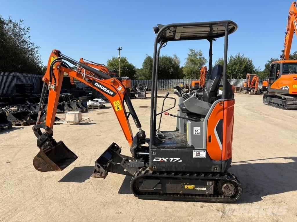 Doosan DX 17 حفارات صغيرة أقل من 7 طن (حفارات صغيرة)