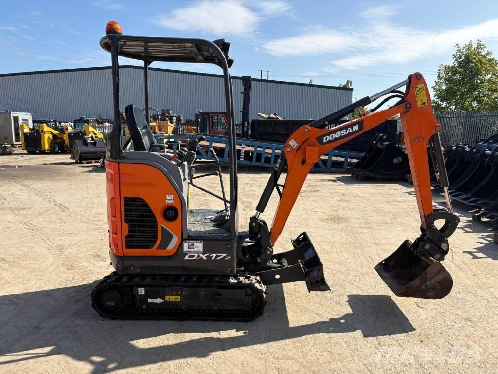 Doosan DX 17 حفارات صغيرة أقل من 7 طن (حفارات صغيرة)