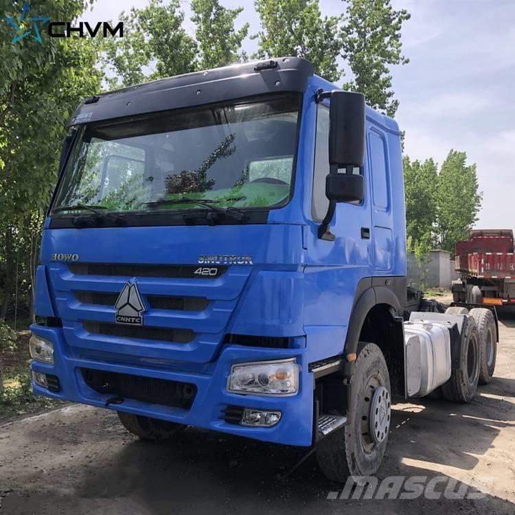 Howo 420 6x4 وحدات الجر