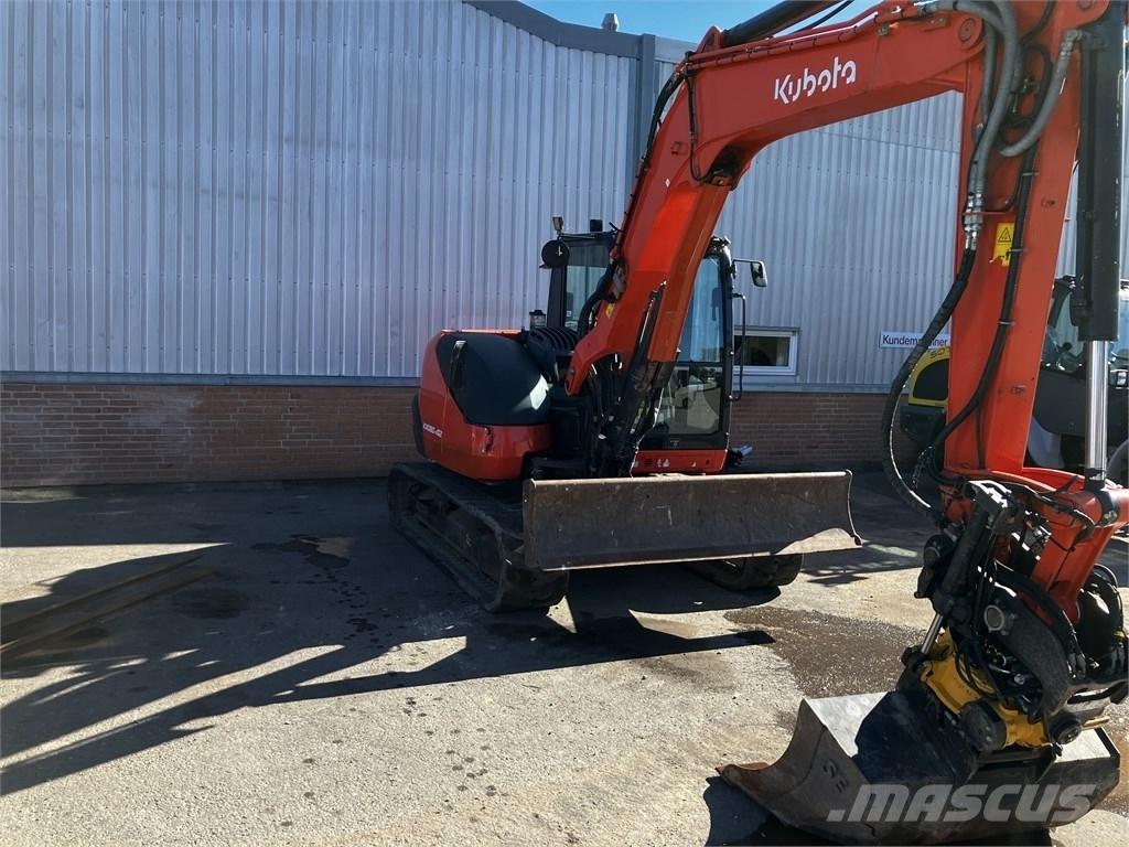Kubota KX 080-4 A2 حفارات وسط 7 طن - 12 طن