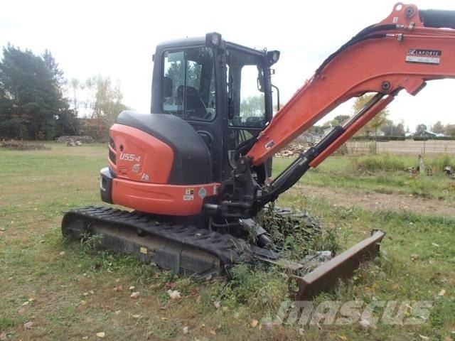 Kubota U 55-4 حفارات صغيرة أقل من 7 طن (حفارات صغيرة)