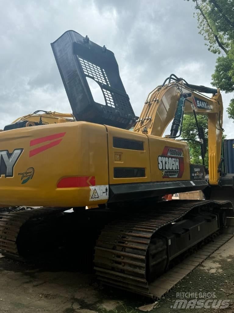 Sany SY 305H حفارات وسط 7 طن - 12 طن