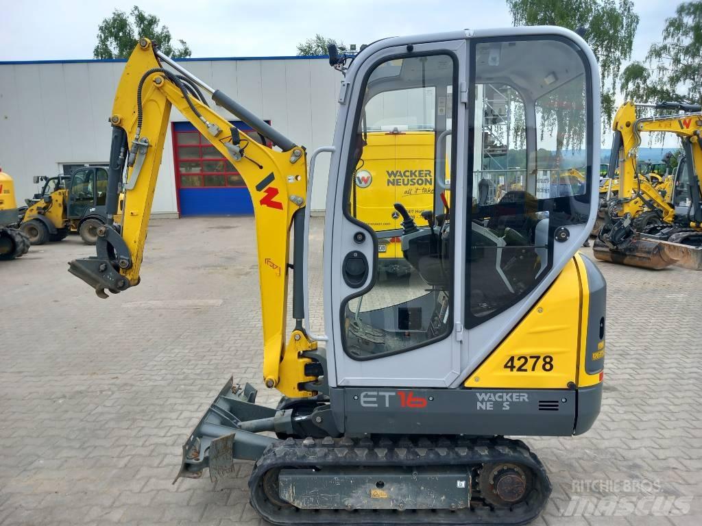 Wacker Neuson ET16 حفارات زحافة