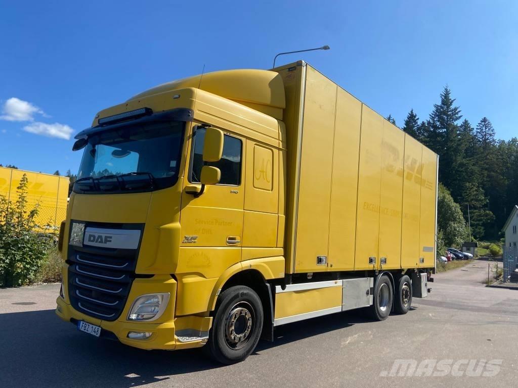 DAF FAN XF شاحنات ذات هيكل صندوقي