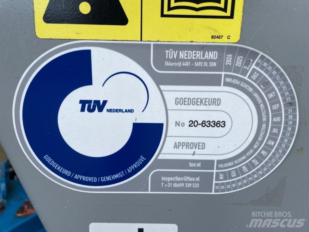 Genie TZ 34/20 المنصات الهوائية المثبتة على مقطورة
