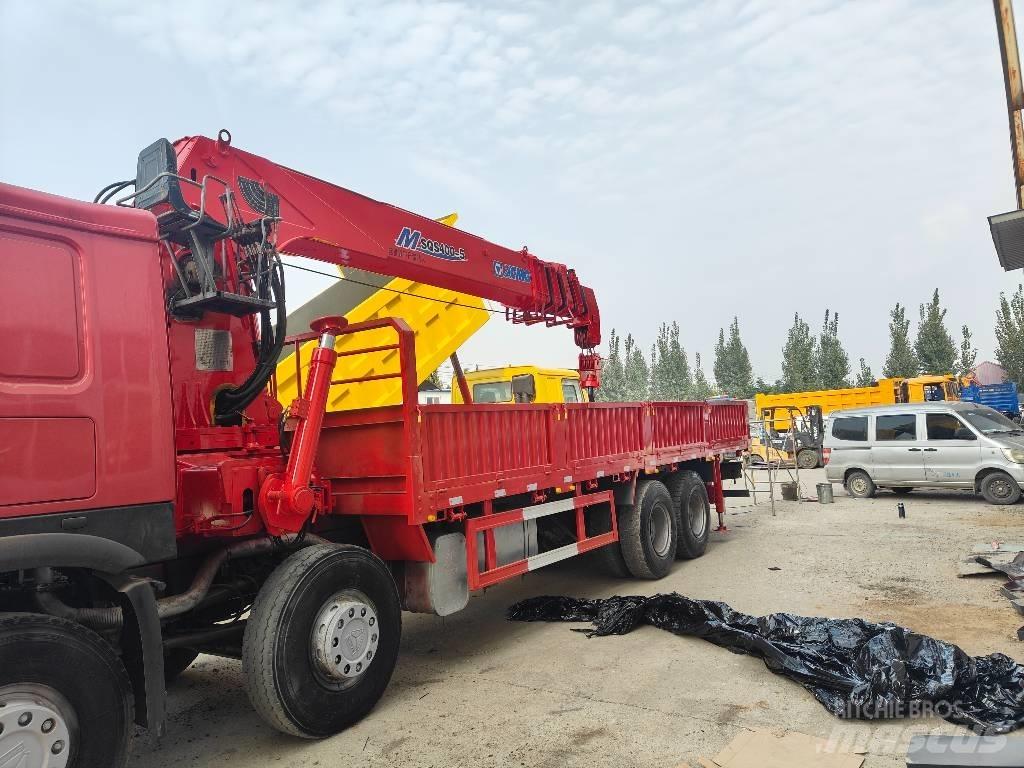 Howo 8*4 16tons شاحنات قلابة