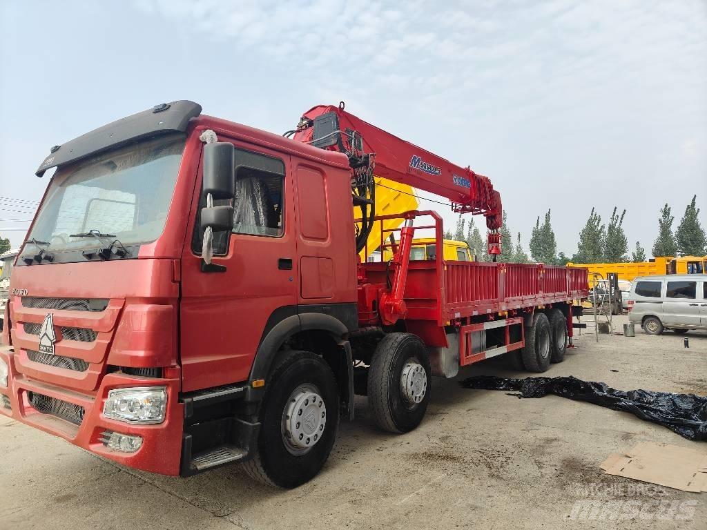 Howo 8*4 16tons شاحنات قلابة