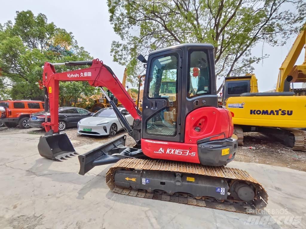 Kubota KX 163-5 حفارات صغيرة أقل من 7 طن (حفارات صغيرة)