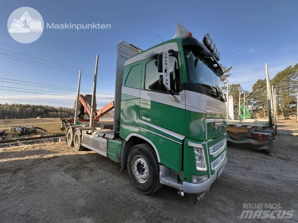 Volvo FH 540 شاحنات أشجار