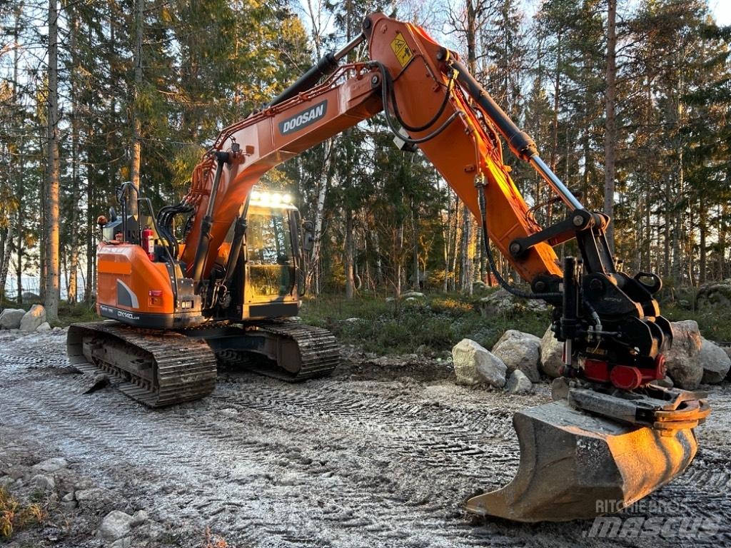 Doosan DX 140LCR-5 حفارات زحافة