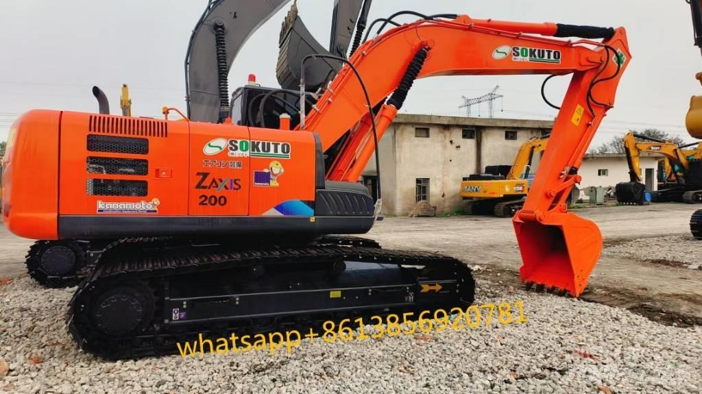 Hitachi ZX 200 حفارات زحافة