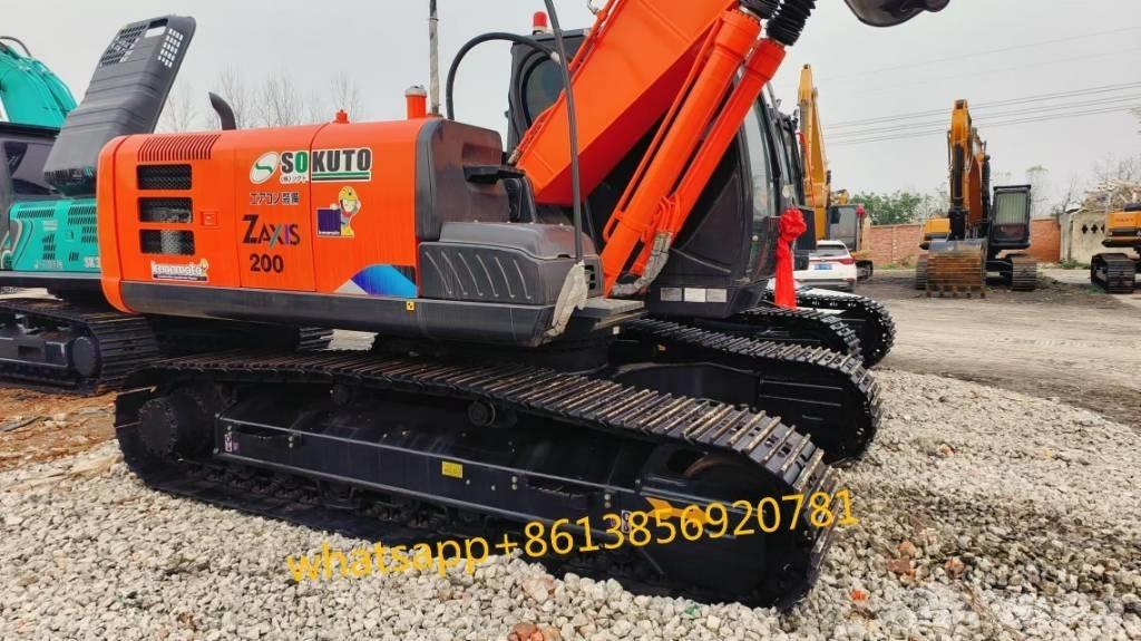 Hitachi ZX 200 حفارات زحافة