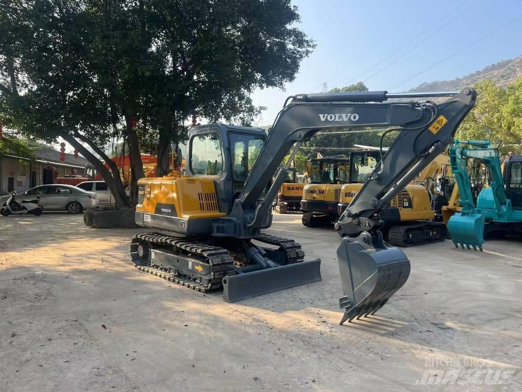 Volvo EC 55D حفارات صغيرة أقل من 7 طن (حفارات صغيرة)
