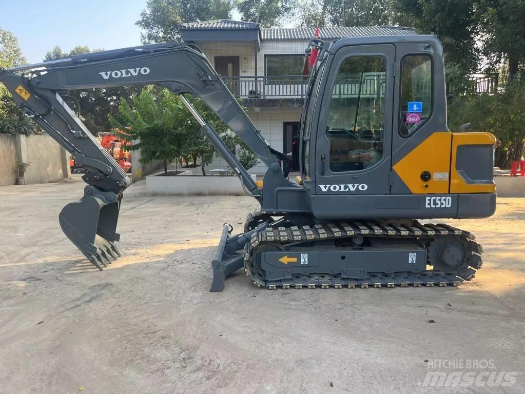 Volvo EC 55D حفارات صغيرة أقل من 7 طن (حفارات صغيرة)