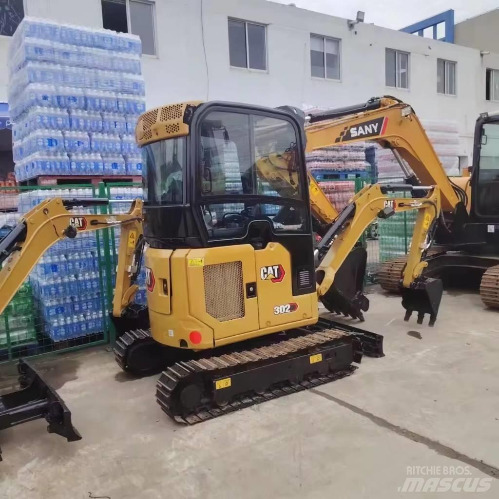 CAT 302 حفارات صغيرة أقل من 7 طن (حفارات صغيرة)
