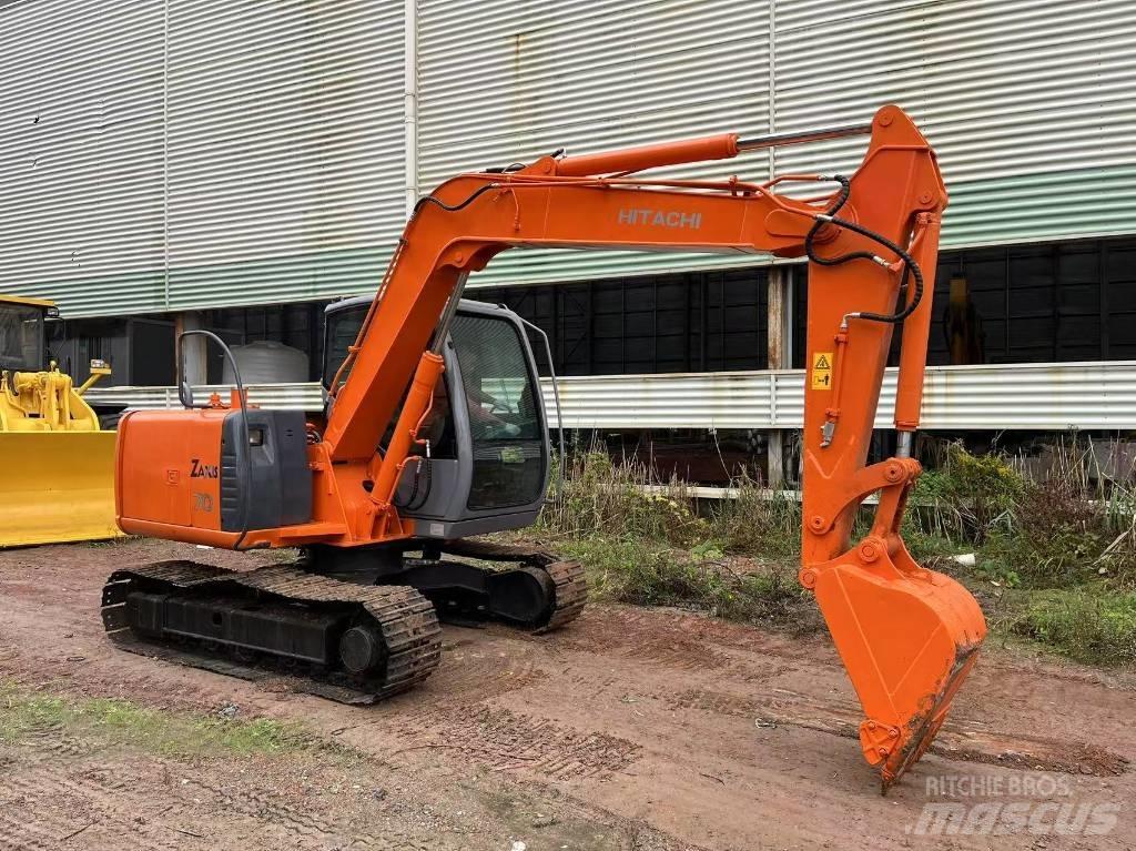 Hitachi zx70 حفارات صغيرة أقل من 7 طن (حفارات صغيرة)