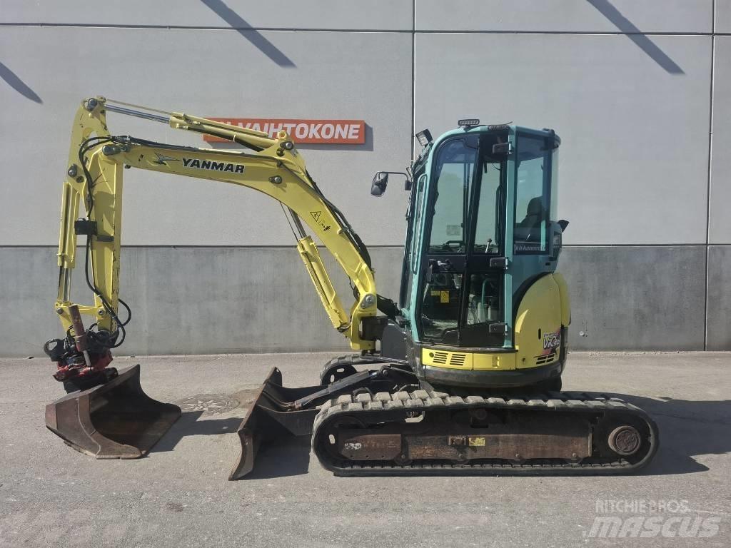 Yanmar Vio 50 U حفارات صغيرة أقل من 7 طن (حفارات صغيرة)