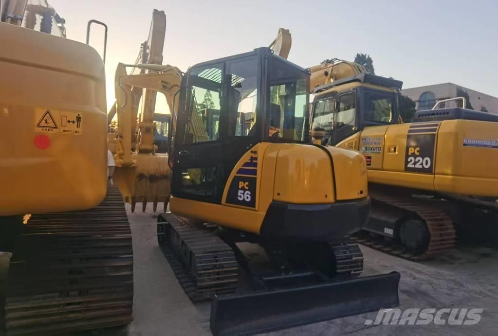 Komatsu PC 56 حفارات صغيرة أقل من 7 طن (حفارات صغيرة)