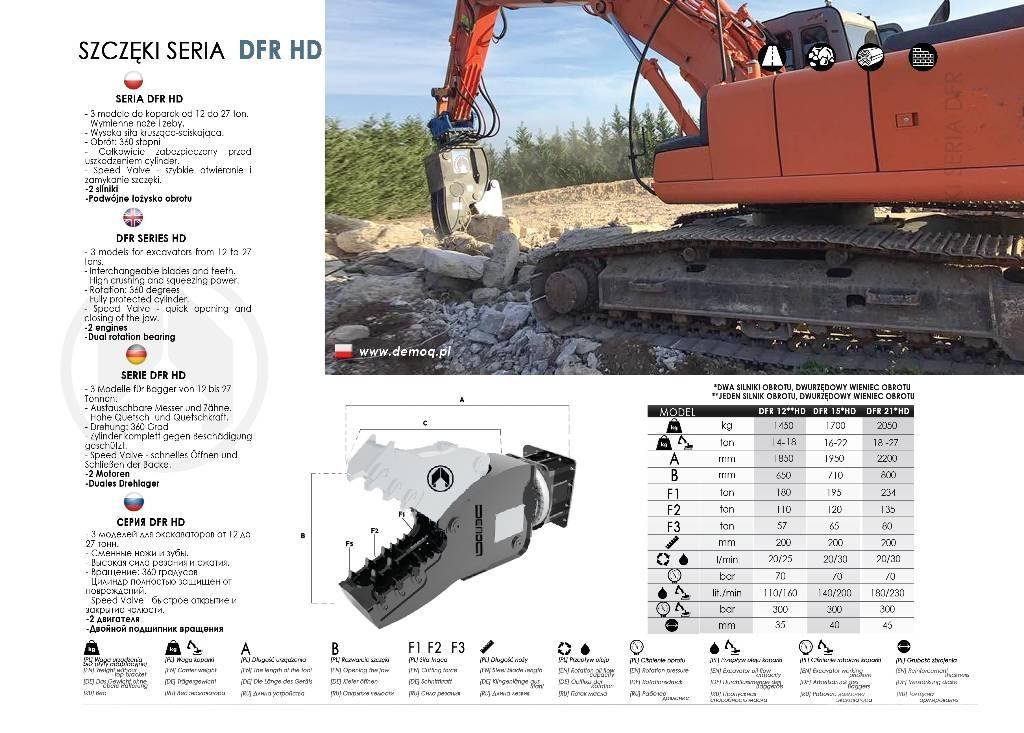  DEMOQ DFR15 جراشات البناء