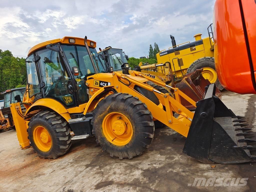JCB 4 CX لوادر ذات جرافات عكسية