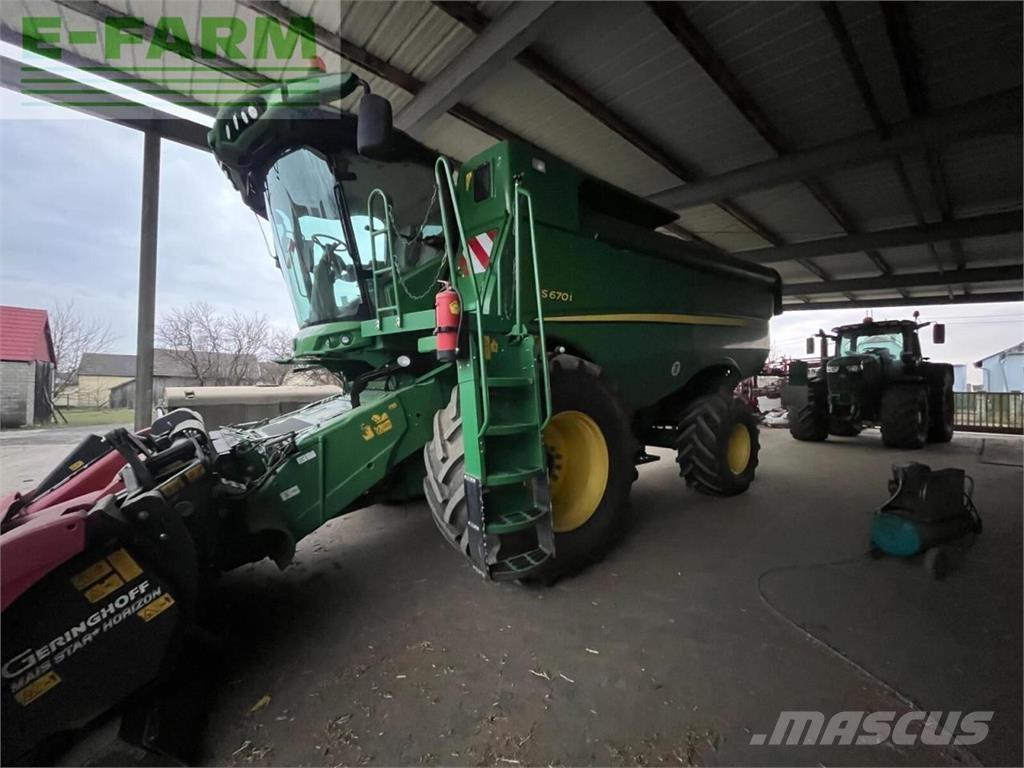 John Deere s670i حصادات