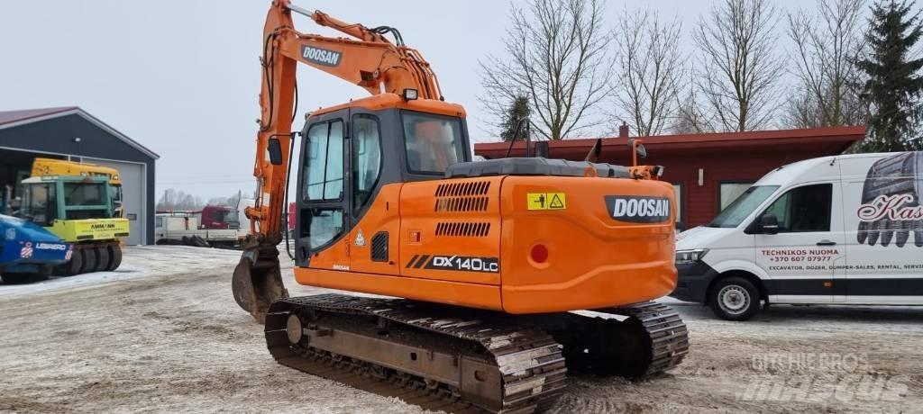 Doosan DX 140 LC-3 حفارات زحافة