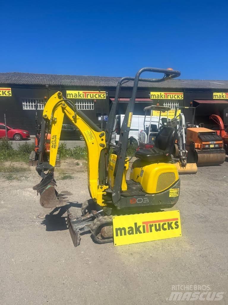 Wacker Neuson 803 RD حفارات صغيرة أقل من 7 طن (حفارات صغيرة)