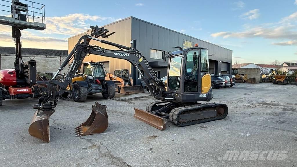 Volvo EC50D حفارات صغيرة أقل من 7 طن (حفارات صغيرة)
