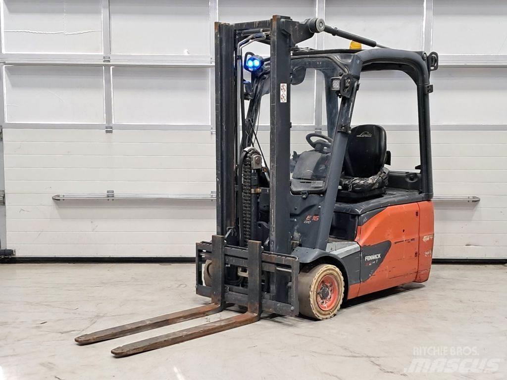 Linde E16-02 شاحنات ذات رافعات شوكية تعمل بالكهرباء