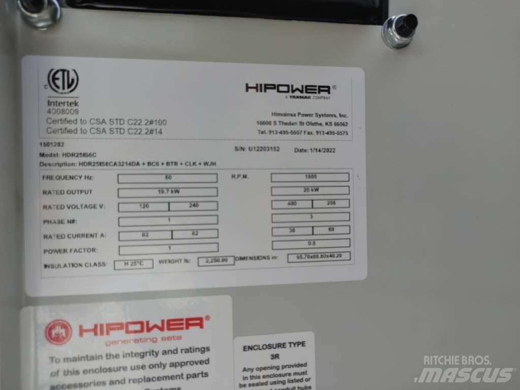 Hipower HRIW-25 مولدات ديزل