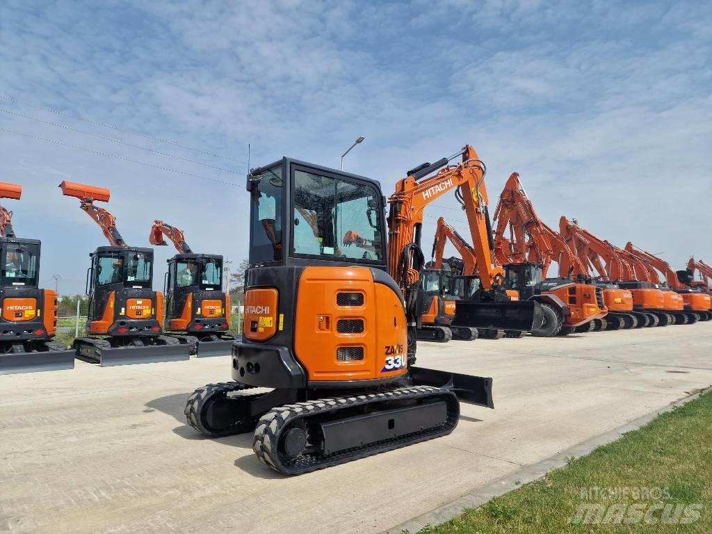 Hitachi ZX 33 U-6 حفارات صغيرة أقل من 7 طن (حفارات صغيرة)