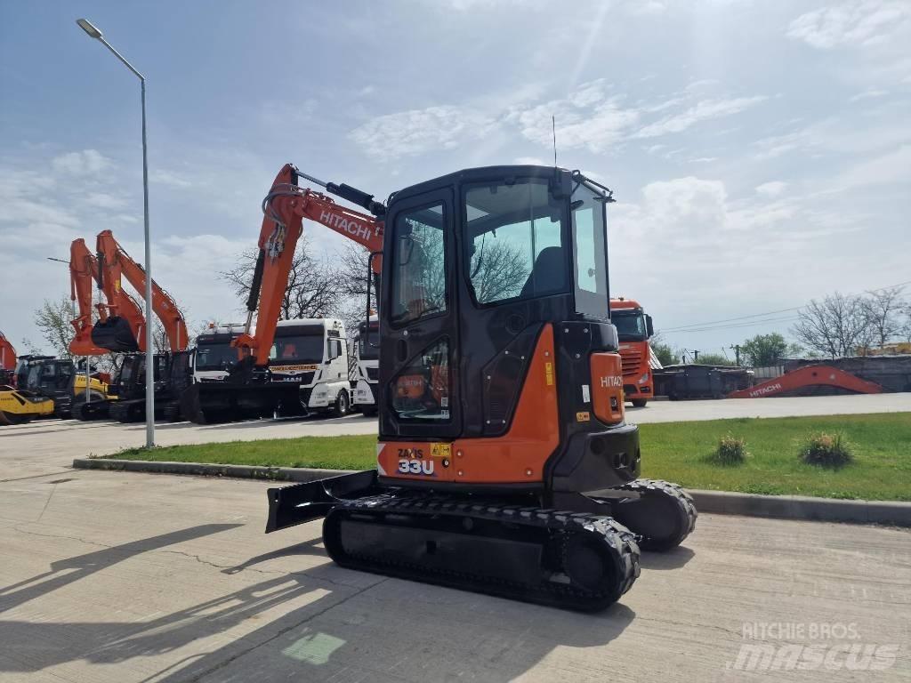 Hitachi ZX 33 U-6 حفارات صغيرة أقل من 7 طن (حفارات صغيرة)