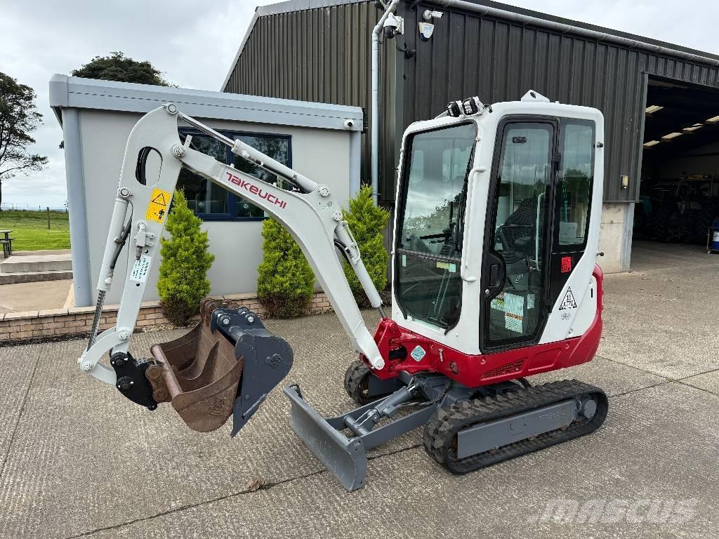 Takeuchi TB 216 حفارات صغيرة أقل من 7 طن (حفارات صغيرة)