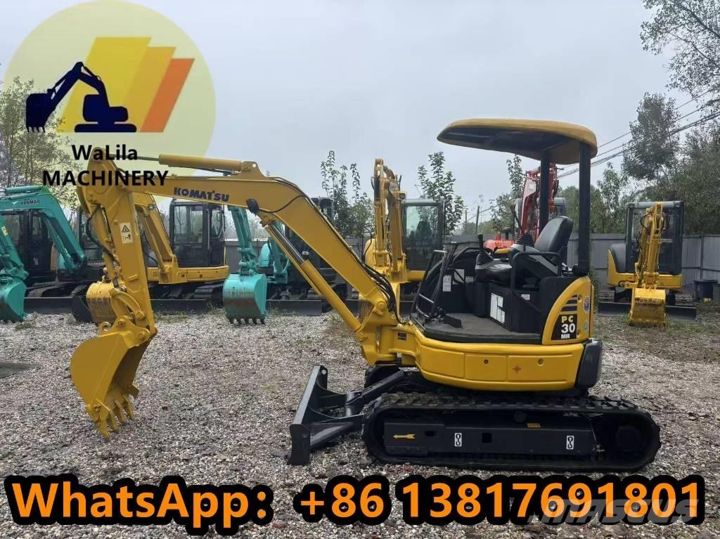 Komatsu PC 30 MR-3 حفارات صغيرة أقل من 7 طن (حفارات صغيرة)