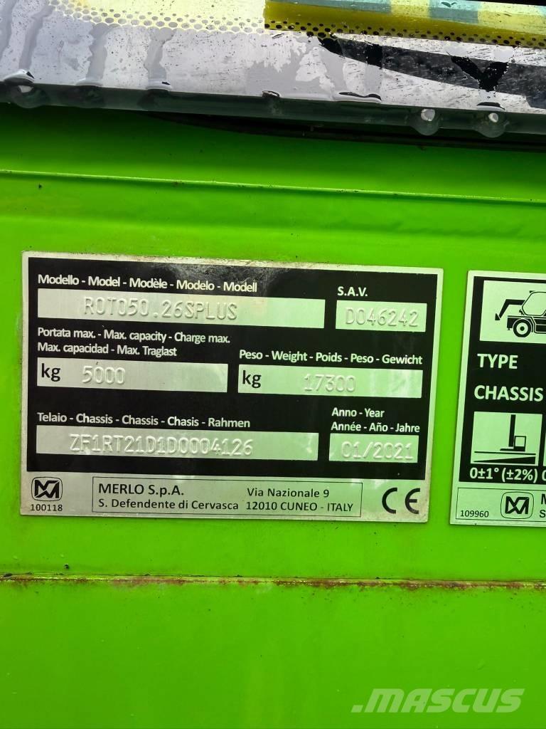 Merlo 50.26 S Plus مناولات متداخلة