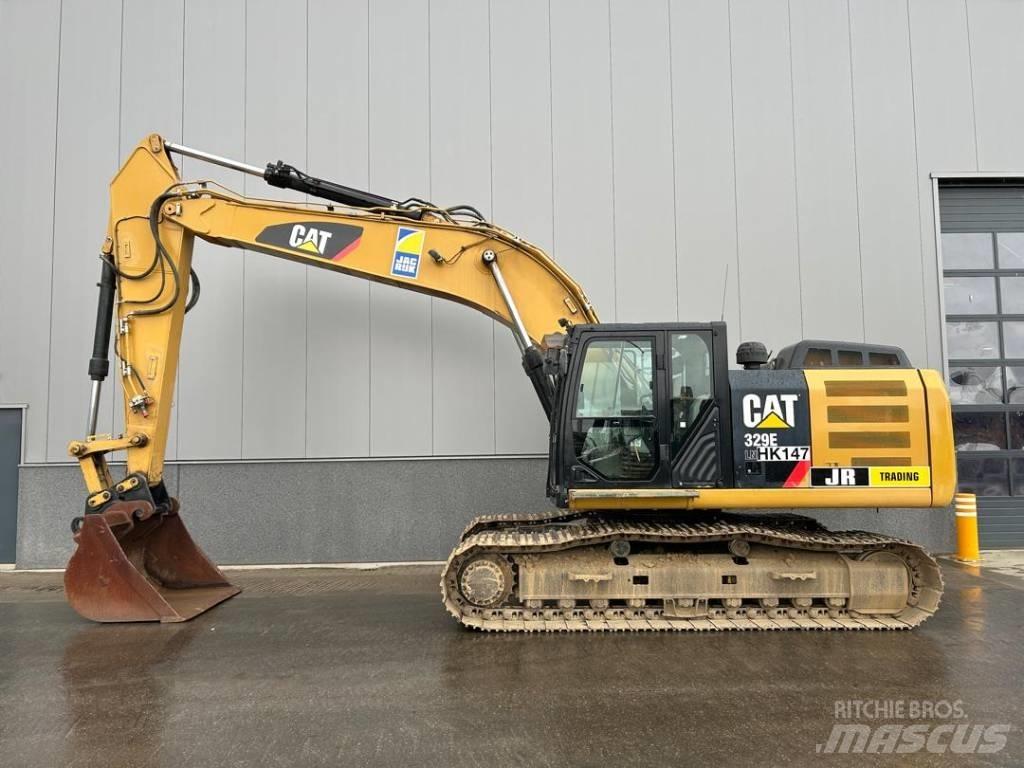 CAT 329 E LN حفارات زحافة
