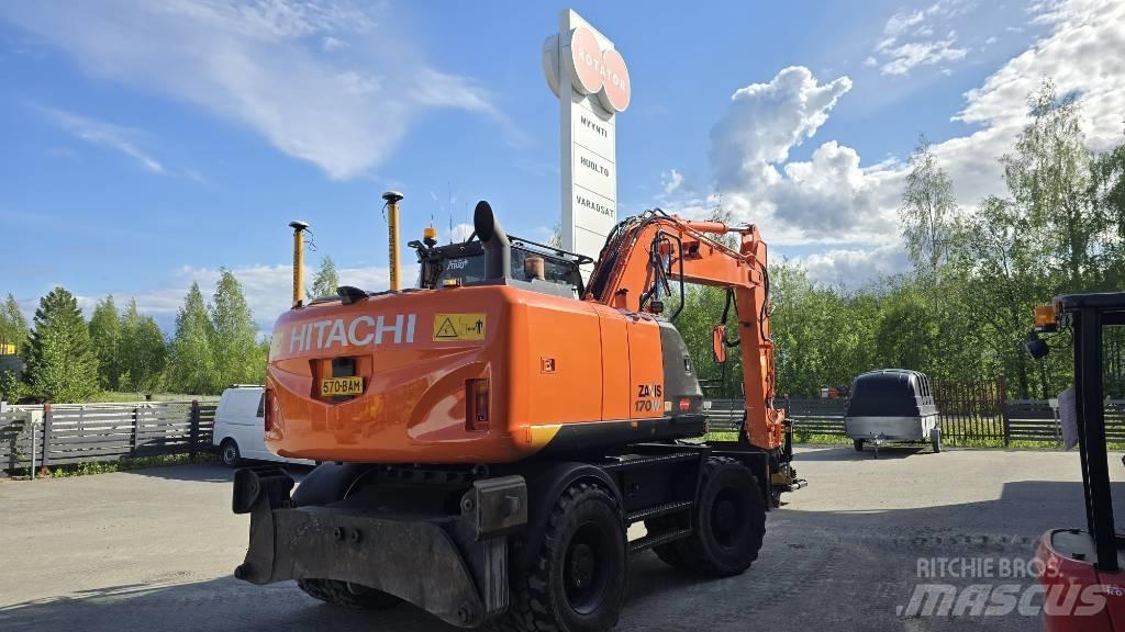 Hitachi ZX 170 W-5 حفارات بعجل