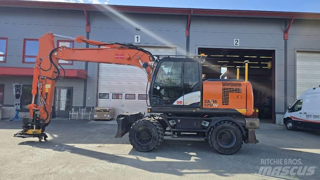 Hitachi ZX 170 W-5 حفارات بعجل