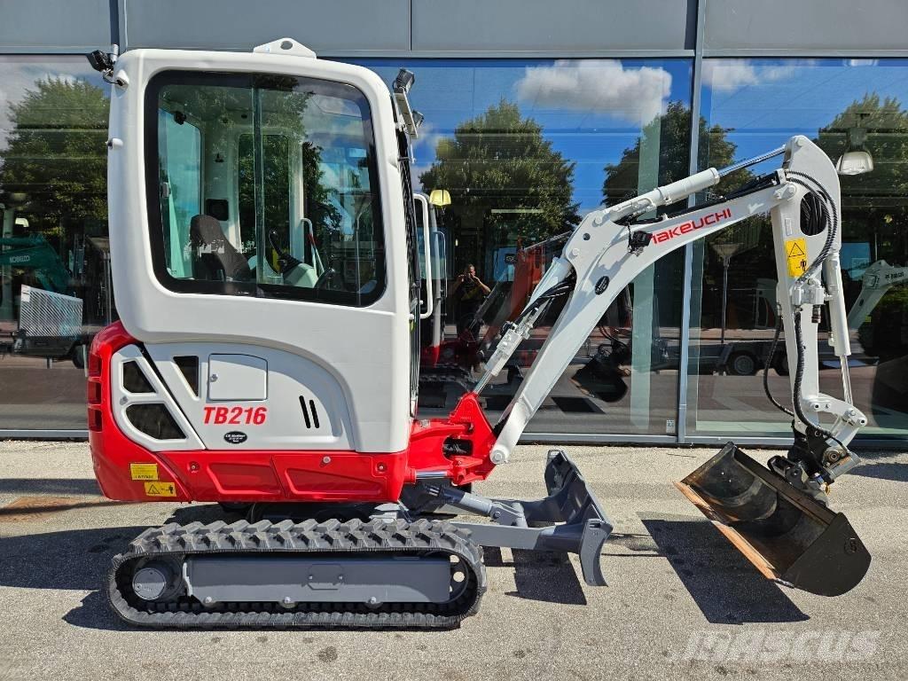 Takeuchi TB 216 حفارات صغيرة أقل من 7 طن (حفارات صغيرة)
