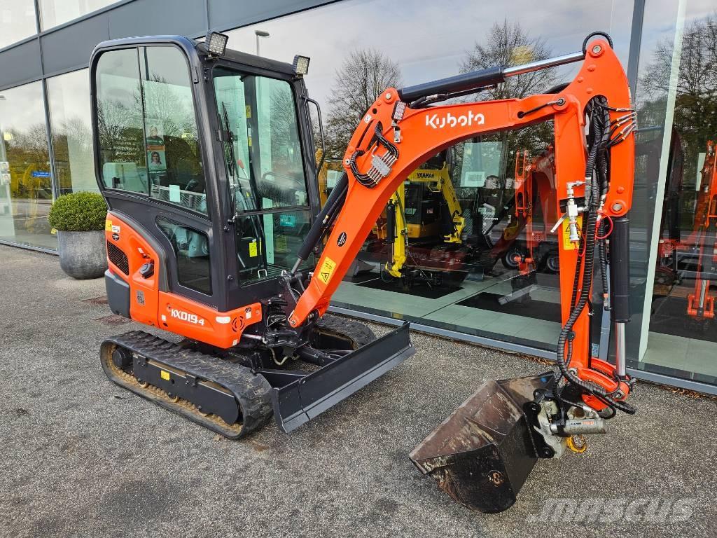 Kubota KX 019-4 حفارات صغيرة أقل من 7 طن (حفارات صغيرة)