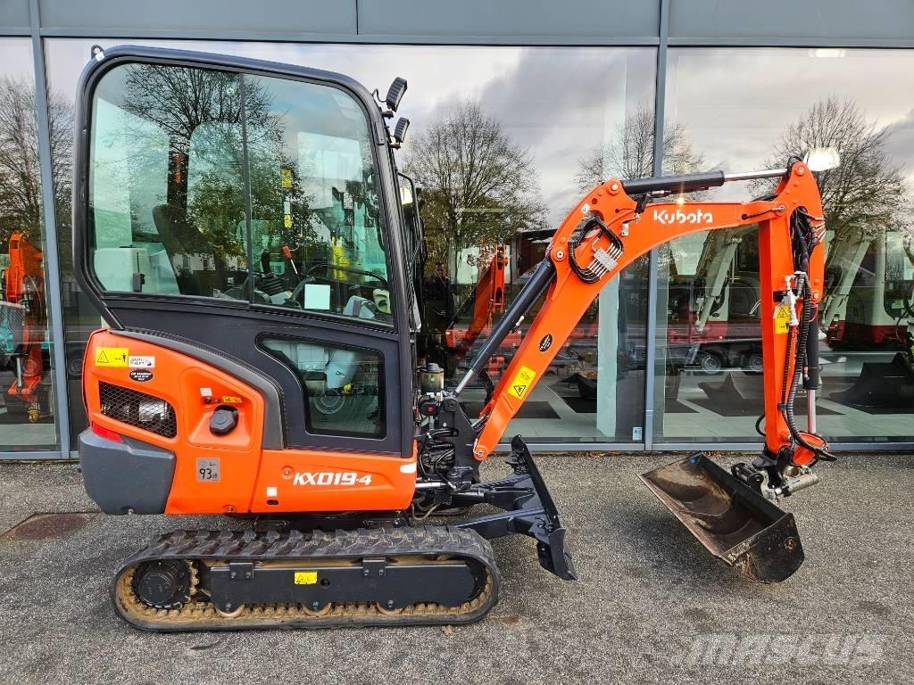 Kubota KX 019-4 حفارات صغيرة أقل من 7 طن (حفارات صغيرة)