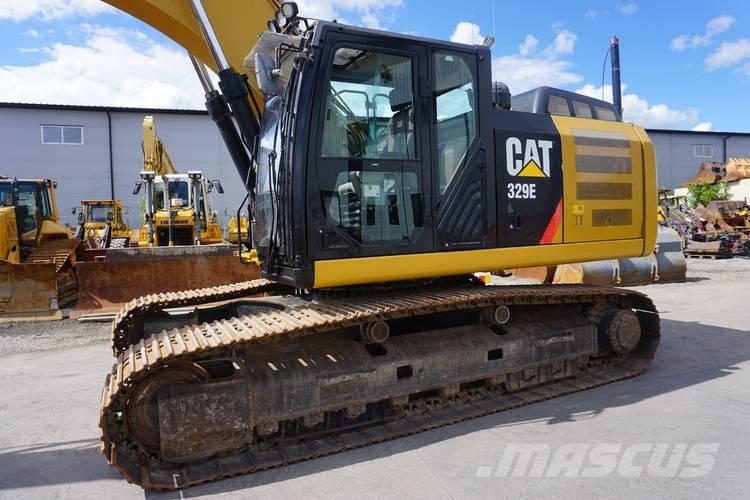 CAT 329 EL حفارات زحافة
