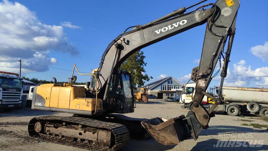 Volvo EC 160 C L حفارات زحافة