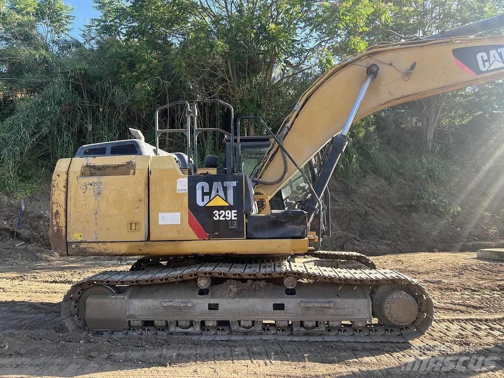 CAT 329E LN حفارات زحافة