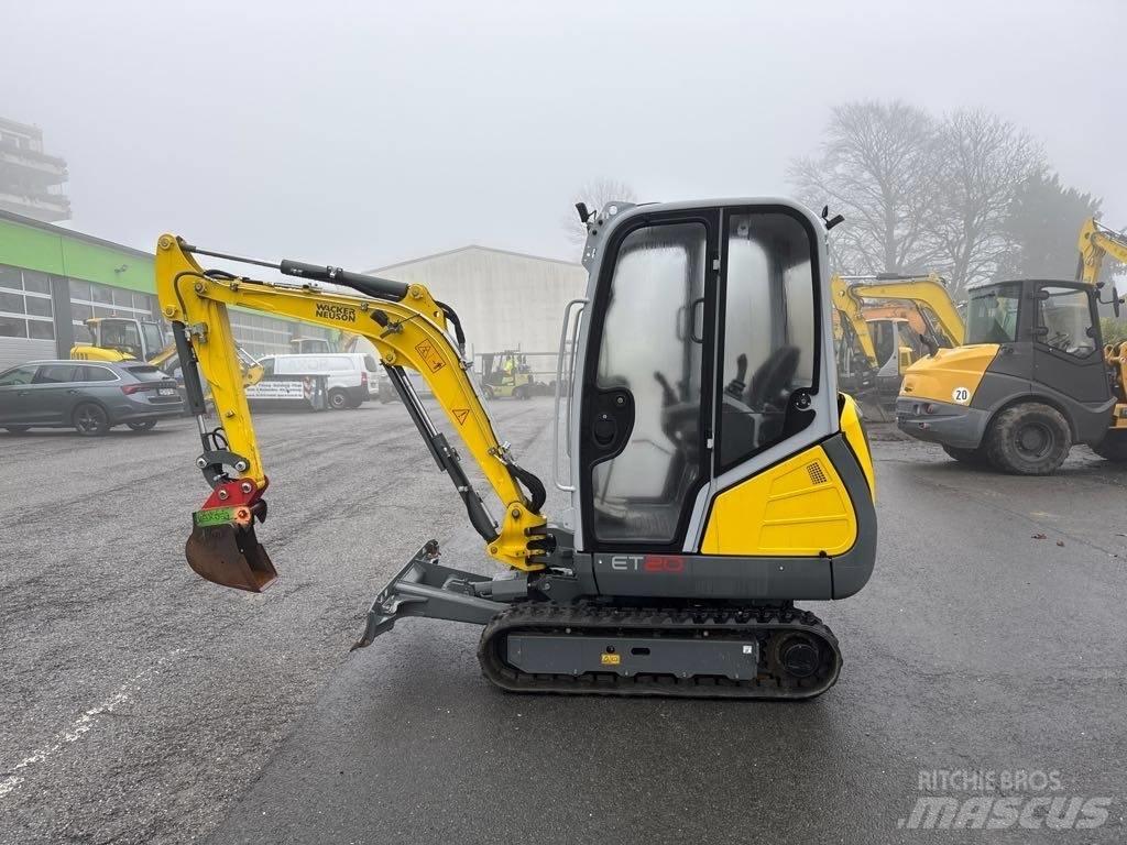 Wacker Neuson ET20 حفارات زحافة