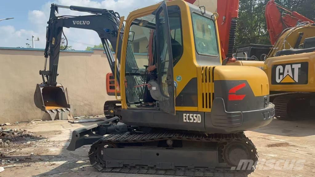 Volvo EC 55 B حفارات صغيرة أقل من 7 طن (حفارات صغيرة)