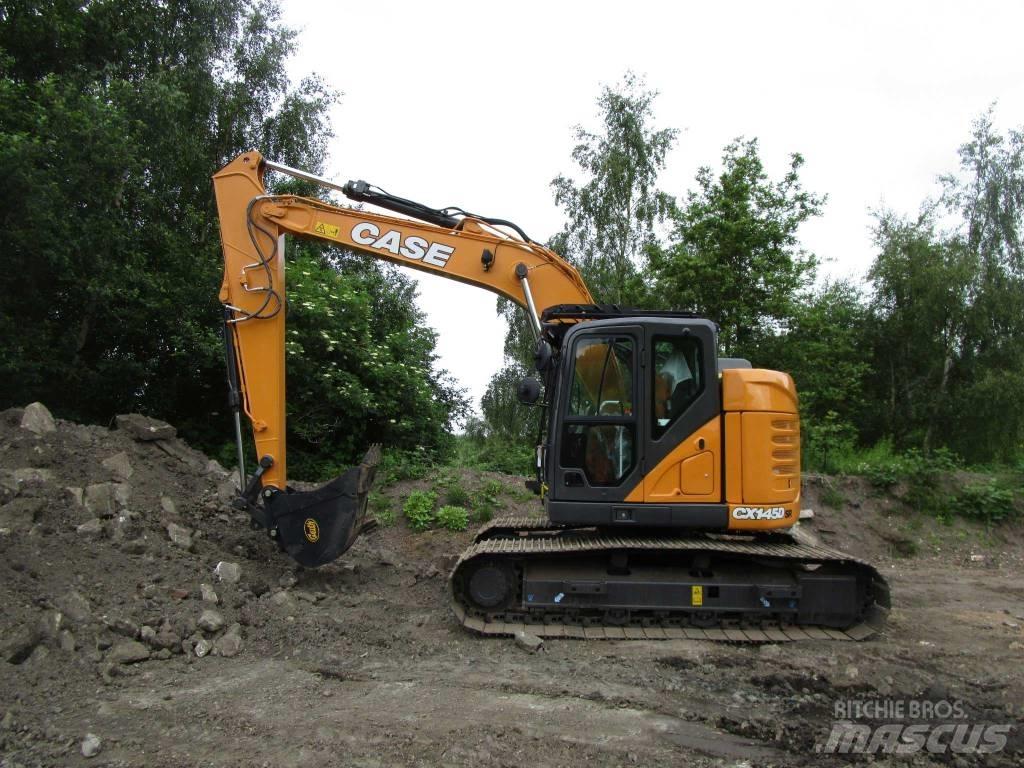 CASE CX 145 D SR حفارات زحافة